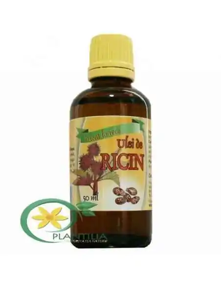 Ulei de ricin presat la rece 50 ml Herbavit, ULEIURI VEGETALE