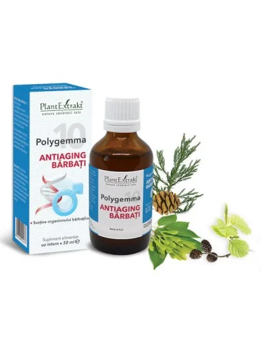 Polygemma 10 Barbati 50+ PlantExtrakt