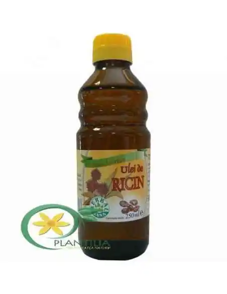 Ulei de ricin presat la rece 250 ml Herbavit, ULEIURI VEGETALE