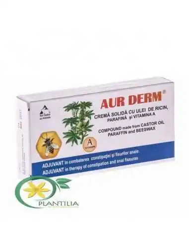 Aur Derm ricin supozitoare Elzin Plant, Tratament Hemoroizi