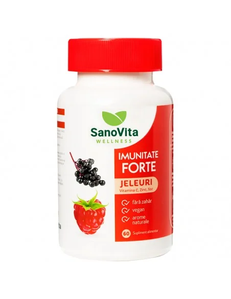Wellness Imunitate Forte Jeleuri Adulti 30 buc SANOVITA