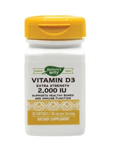 Vitamina D3 2000 UI 30cps Secom