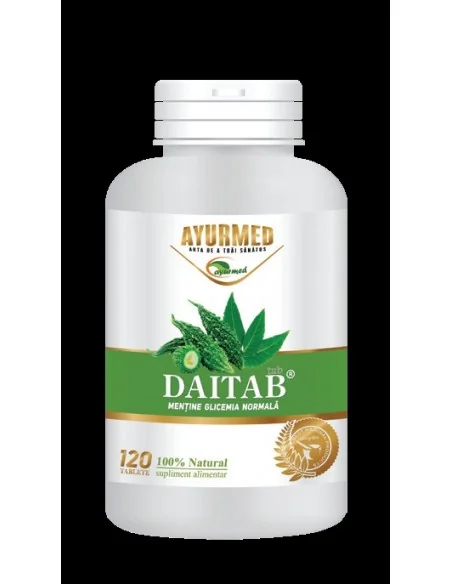 Daitab 60 tablete Ayurmed, Terapia Diabetului