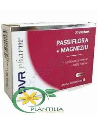 Passiflora + Magneziu 20 capsule DVR Pharm, Stres