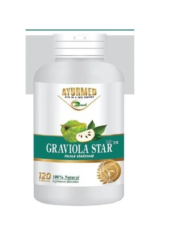 GRAVIOLA STAR celule sanatoase 60 tablete Ayurmed