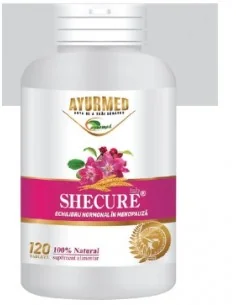 SHECURE 60 tablete - Reechilibrant hormonal Ayurmed