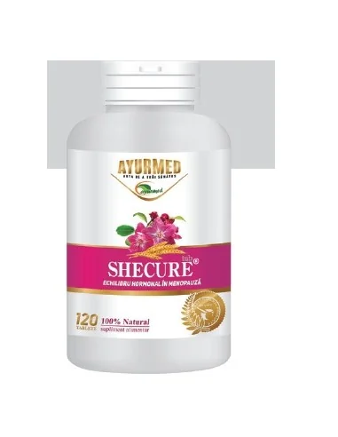 SHECURE 60 tablete - Reechilibrant hormonal Ayurmed