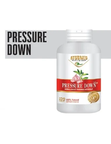 PRESSURE DOWN tensiune arteriala 60 tablete Ayurmed