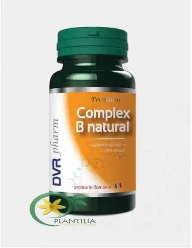 Complex B Natural 90 cps DVR Pharm, VITAMINE SI MINERALE