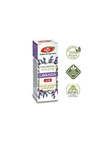 Ulei Esential de Lavanda A10 10ml Fares, ULEIURI ESENTIALE