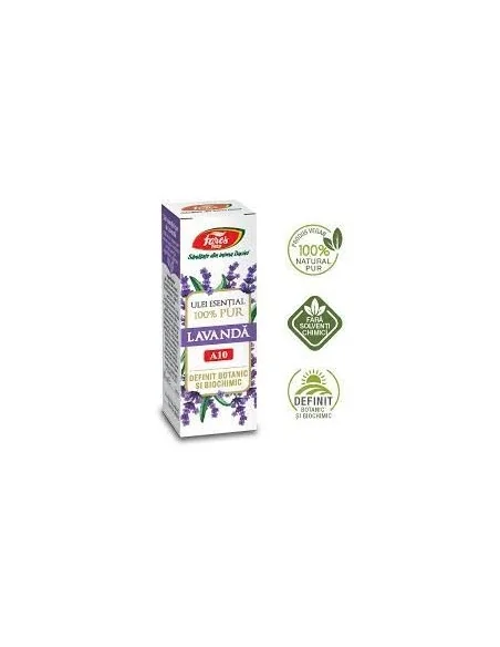 Ulei Esential de Lavanda A10 10ml Fares, ULEIURI ESENTIALE
