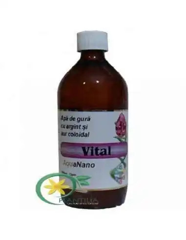 Apa de Gura Aquanano Vital 500 ml Aghoras, REMEDII NATURISTE