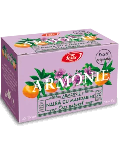 ARMONIE NALBA CU MANDARINE 20 pliculete cu snur Fares 2