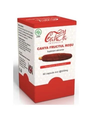 CAHYA FRUCTUL ROSU 60 CAPSULE MOI CAHYA