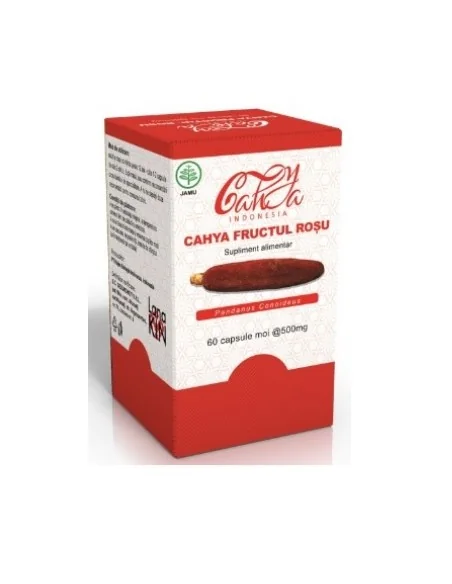 CAHYA FRUCTUL ROSU 60 CAPSULE MOI CAHYA