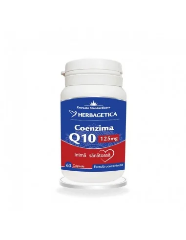 COENZMIMA Q10 125mg 60 capsule Herbagetica