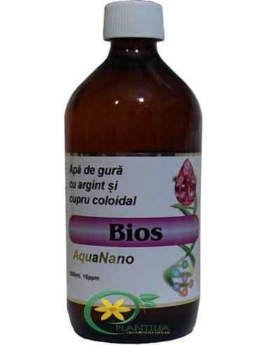 Apa de Gura Aquanano Bios 500 ml Aghoras, REMEDII NATURISTE
