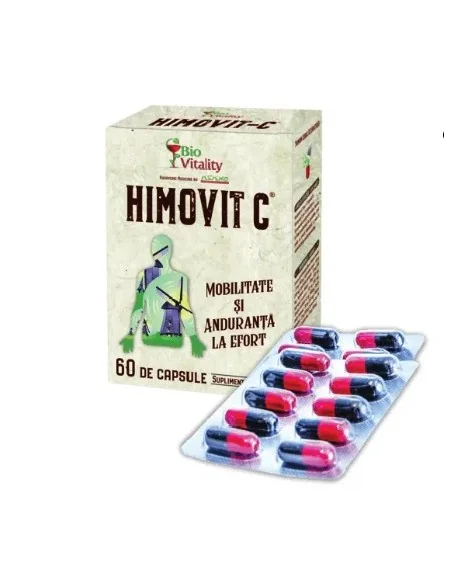 HIMOVIT C - 60 capsule BioVitality, REMEDII NATURISTE