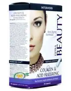 Colagen si Acid Hialuronic Extra 30 cpr Interherb, Sanatatea pielii