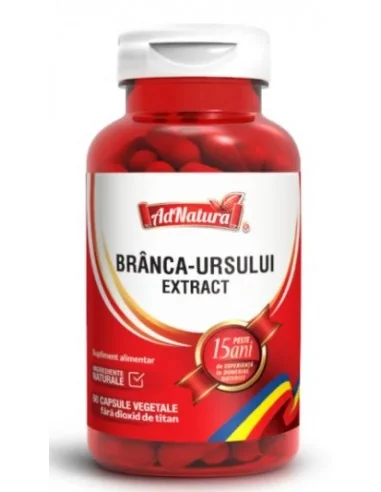 Branca ursului extract 60 cps AdNatura