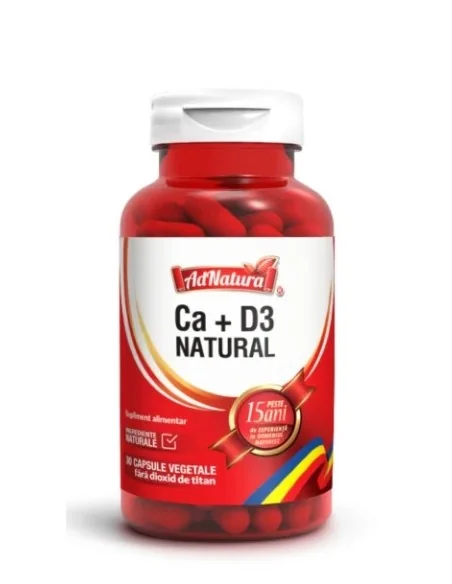 Ca+D3 natural 30 cps AdNatura