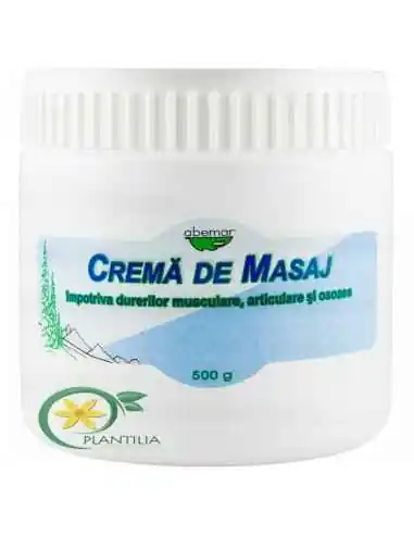 Crema de masaj impotriva durerilor 500 g Abemar, UNGUENTE/CREME/GELURI