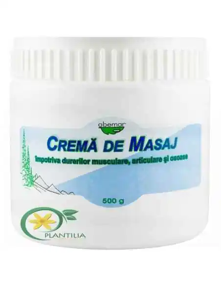 Crema de masaj impotriva durerilor 500 g Abemar, UNGUENTE/CREME/GELURI