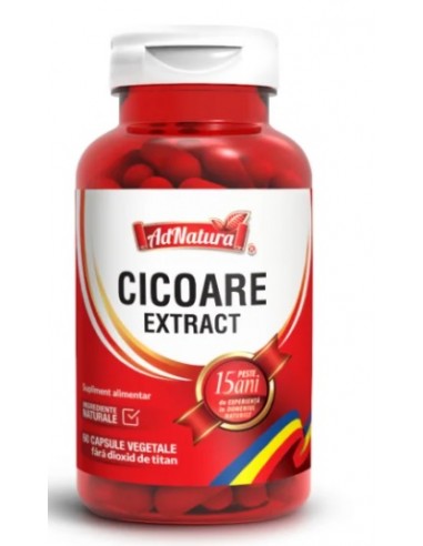 Cicoare extract 60 cps AdNatura