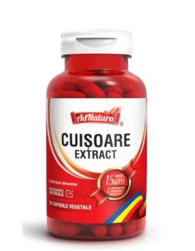 Cuisoare extract 60 cps AdNatura