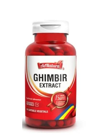 Ghimbir extract 30 cps AdNatura