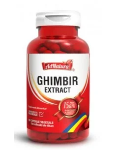 Ghimbir extract 60 cps AdNatura