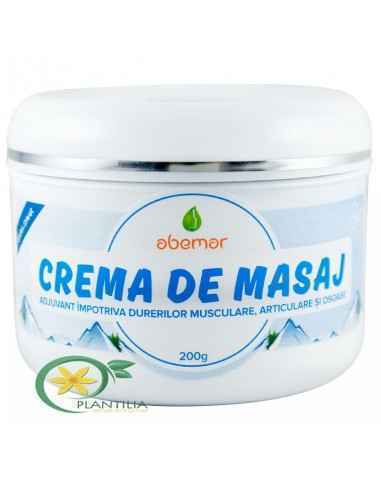 Crema de masaj impotriva durerilor 200 g Abemar, UNGUENTE/CREME/GELURI