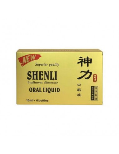 Shenli Oral Liquid Ultra Power - Potent 10 fiole x 6 ml Oriental Herbal