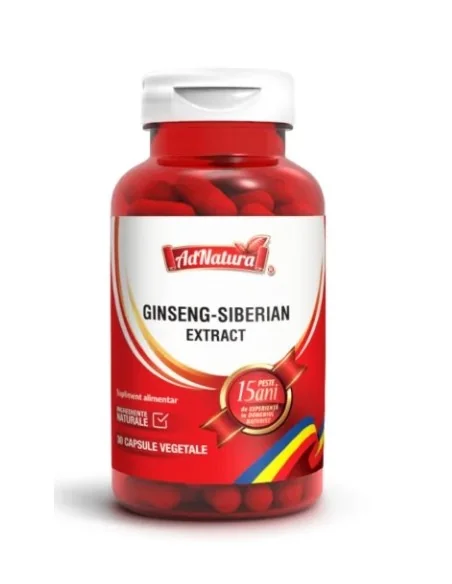 Ginseng Siberian extract 30 cps AdNatura - Plantilia