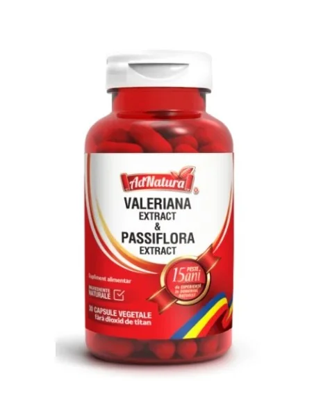 Valeriana extract & Passiflora extract 30cps AdNatura