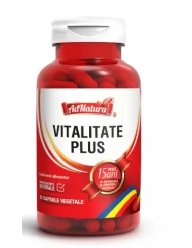 Vitalitate plus 30cps AdNatura