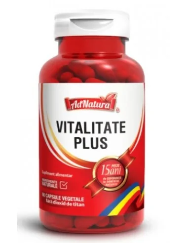 Vitalitate plus 60cps AdNatura