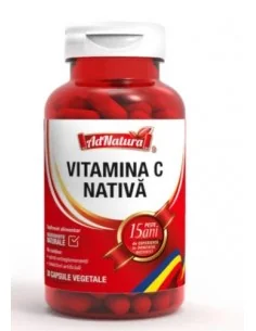 Vitamina c nativa 30cps AdNatura