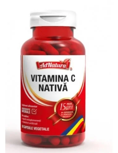 Vitamina c nativa 30cps AdNatura