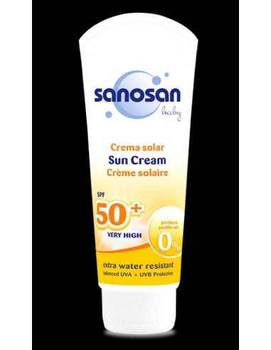 SUN CREMA PROTECTIE SOLARA FPS50+ 75ML SANOSAN