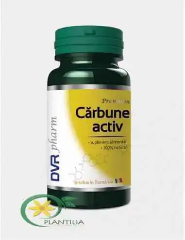 Carbune Activ 60 cps DVR Pharm, REMEDII NATURISTE