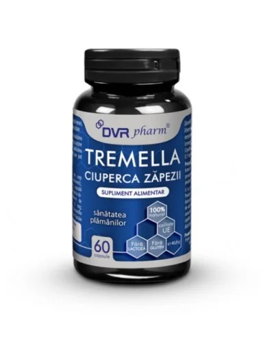 Tremella – Ciuperca zapezii 60 cps DVR Pharm