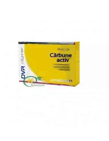 Carbune Activ 20 cps DVR Pharm, REMEDII NATURISTE