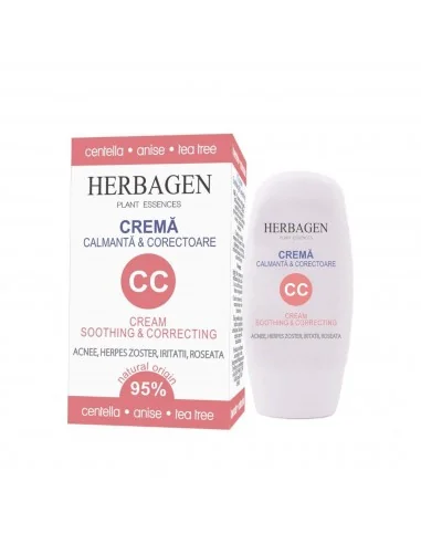 CC Crema calmanta si corectoare 50g Herbagen