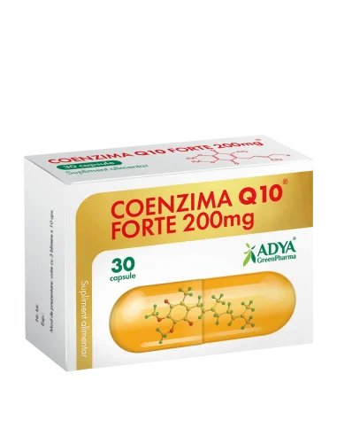 Coenzima Q10 FORTE 200mg 30 cps Adya Green Pharma