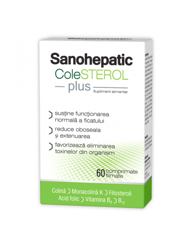 SANOHEPATIC COLESTEROL  PLUS 60 CPR Zdrovit