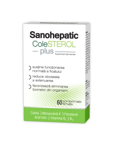 SANOHEPATIC COLESTEROL  PLUS 60 CPR Zdrovit