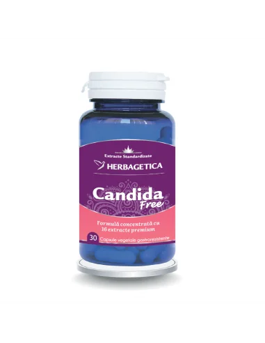 CANDIDA FREE 30 CPS Herbagetica