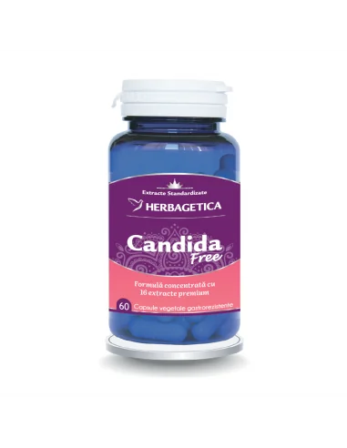 CANDIDA FREE 60 CPS Herbagetica