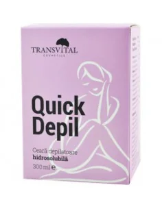 Quick depil-Ceară depilatoare, 150g - Transvital Quantum